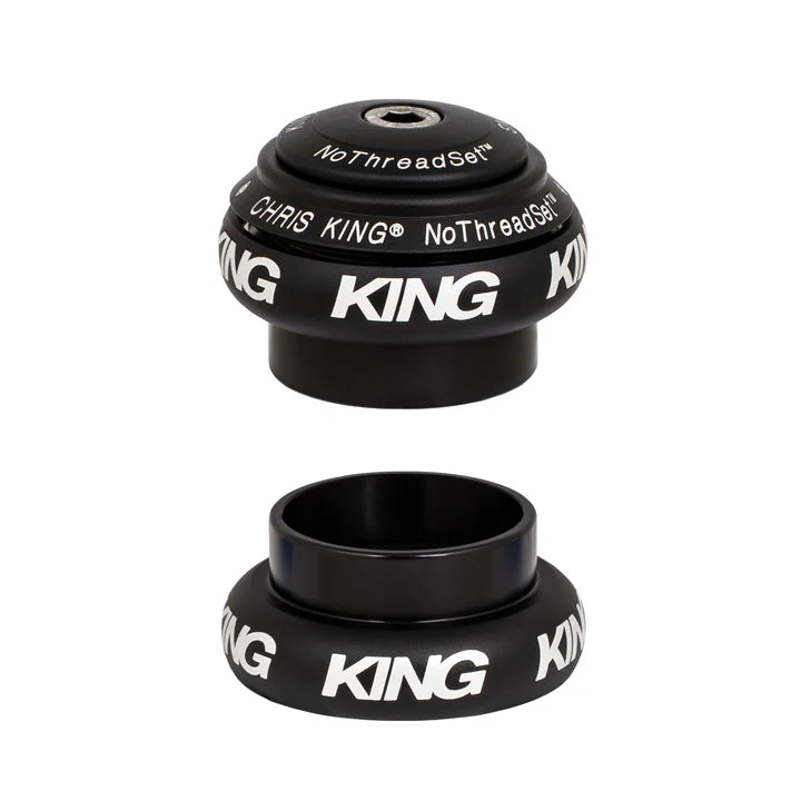 CHRIS KING NOTHREADSET 1"1/8 EC34 externt headset matt svart