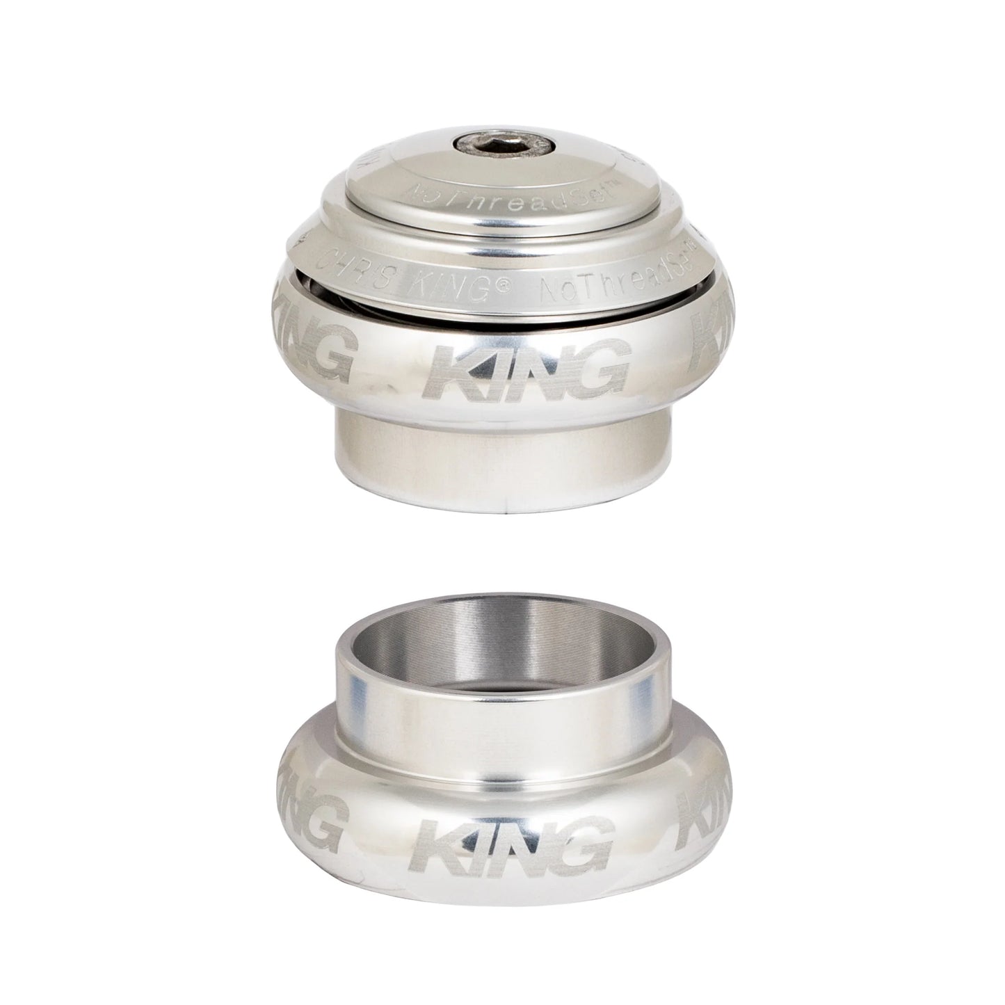 Zewnętrzny zestaw słuchawkowy CHRIS KING NOTHREADSET 1" EC30 Silver