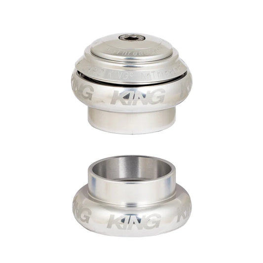 CHRIS KING NOTHREADSET 1" EC30 Sotto Voce Silver eksternt headset