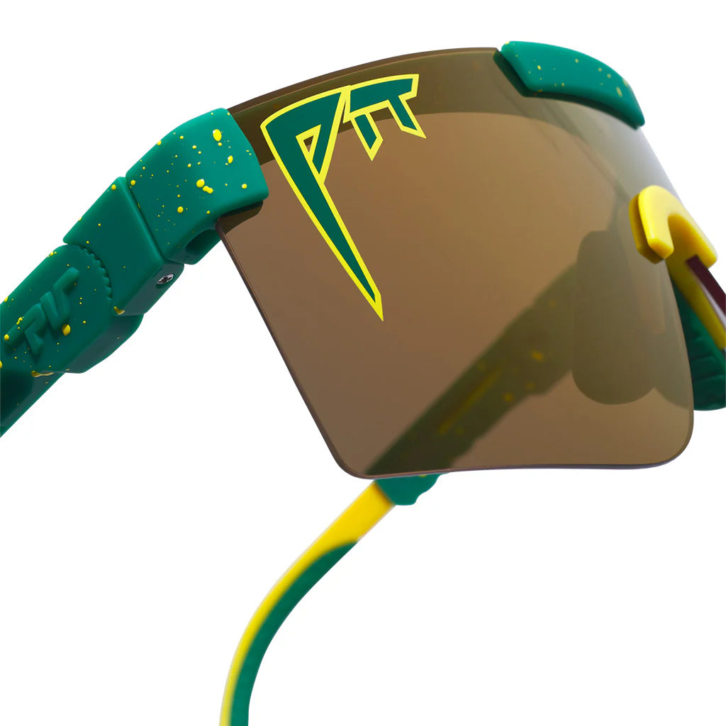 PIT VIPER THE STRAYA ORIGINAL 2.0 NARROW HDPV Polariserade skyddsglasögon Guld