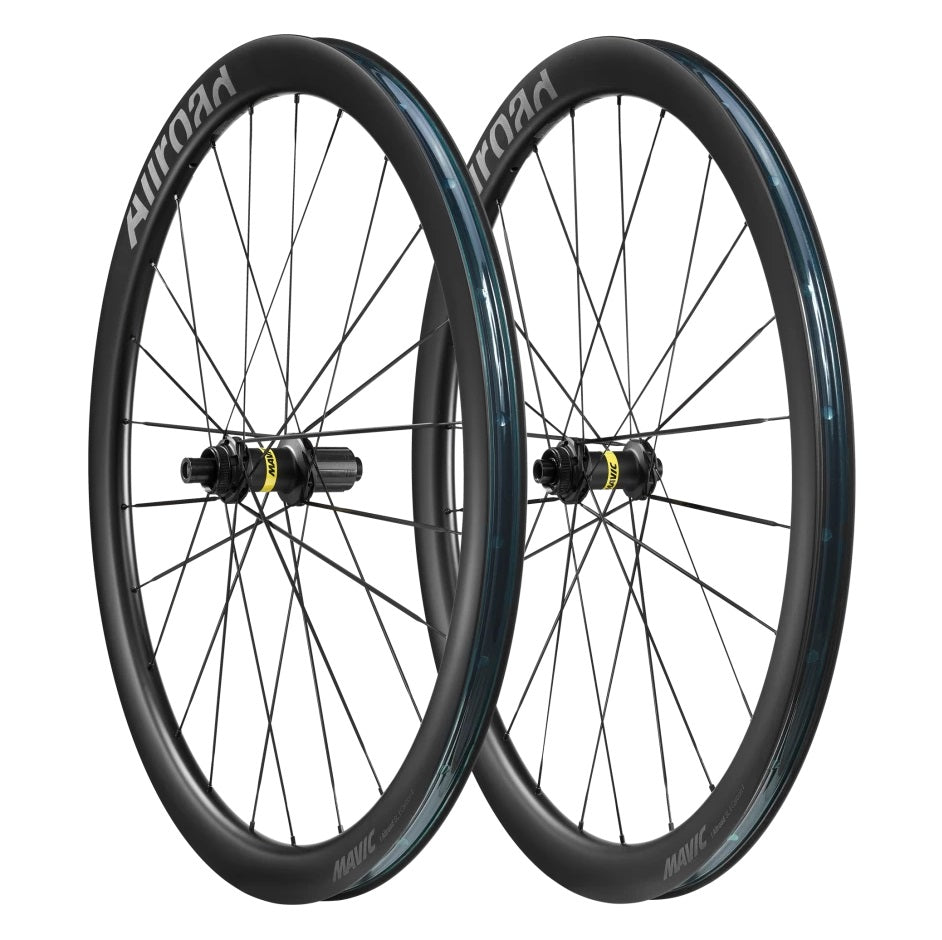 Par MAVIC ALLROAD SL CARBON DISC-fälgar med däck (Centerlock)
