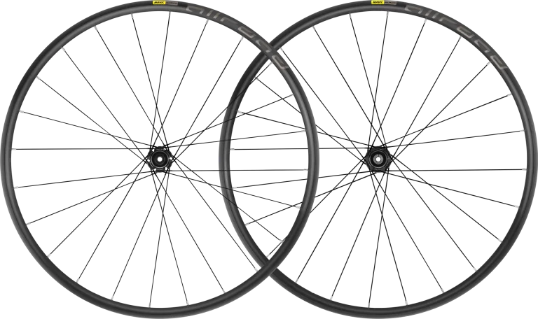 Par MAVIC ALLROAD DISC-fälgar med däck (centerlås)