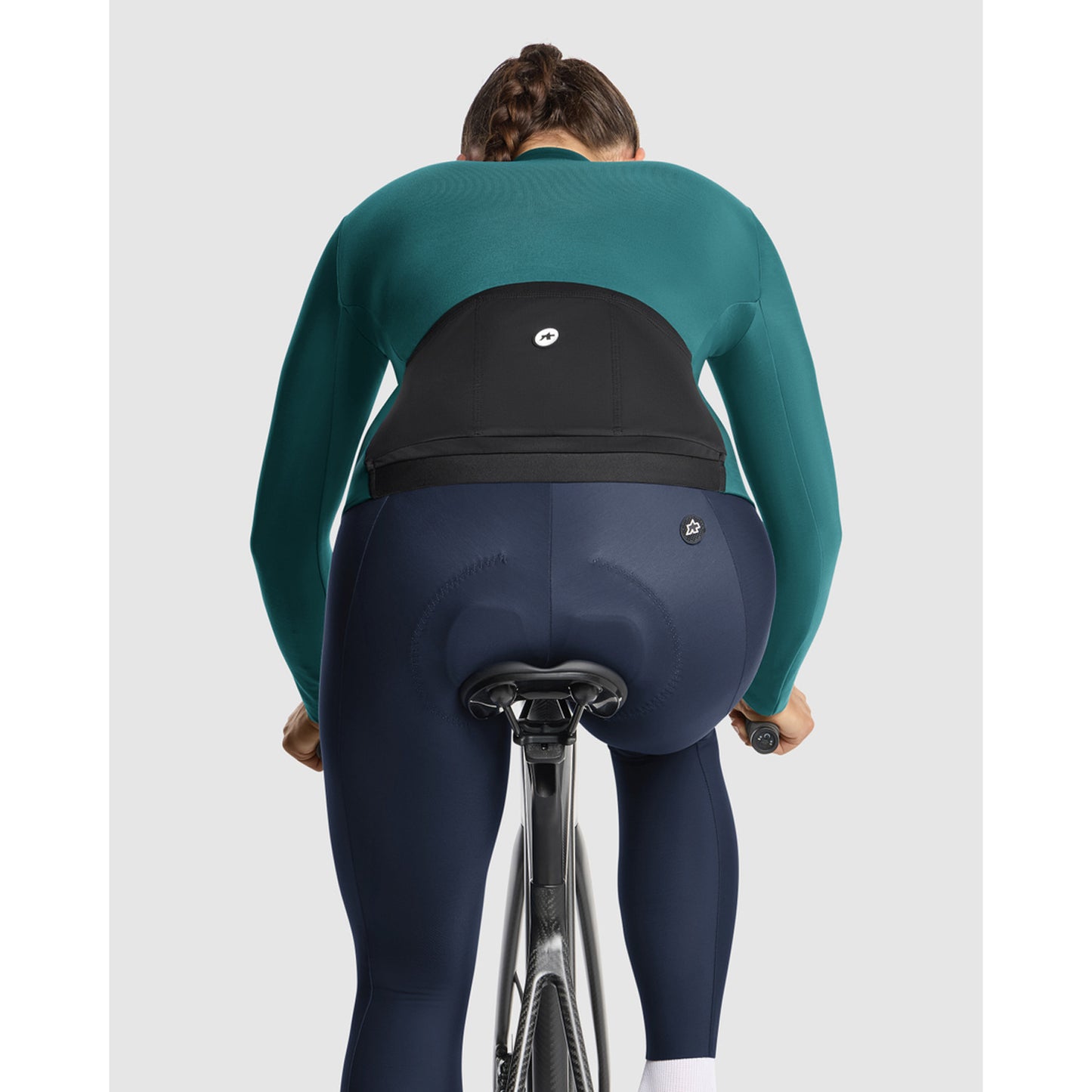 ASSOS UMA GT C2 Langærmet Foundation Green Jersey til kvinder