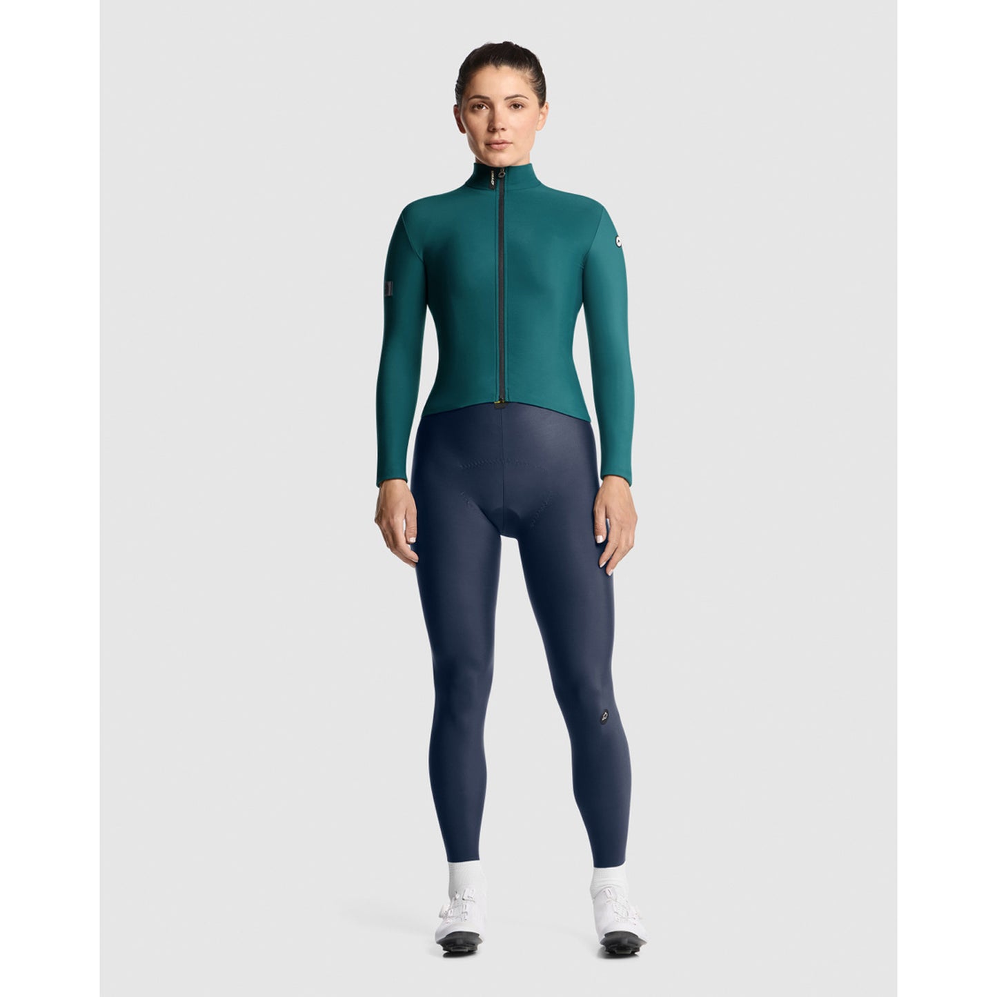 ASSOS UMA GT C2 Langærmet Foundation Green Jersey til kvinder