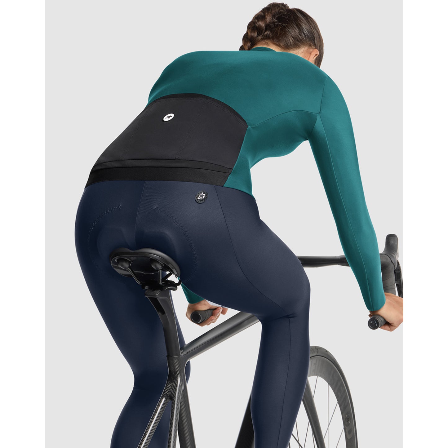 ASSOS UMA GT C2 Langærmet Foundation Green Jersey til kvinder