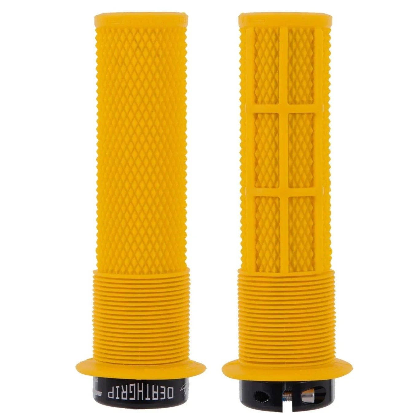 Greb DMR DEATHGRIP Flange Large Lock-on Yellow
