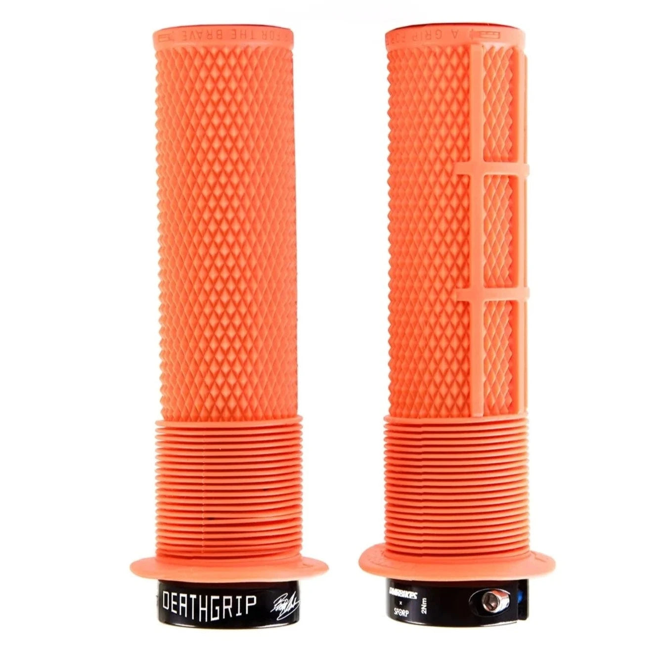 Grepp DMR DEATHGRIP Fläns Medium Lock-on Orange