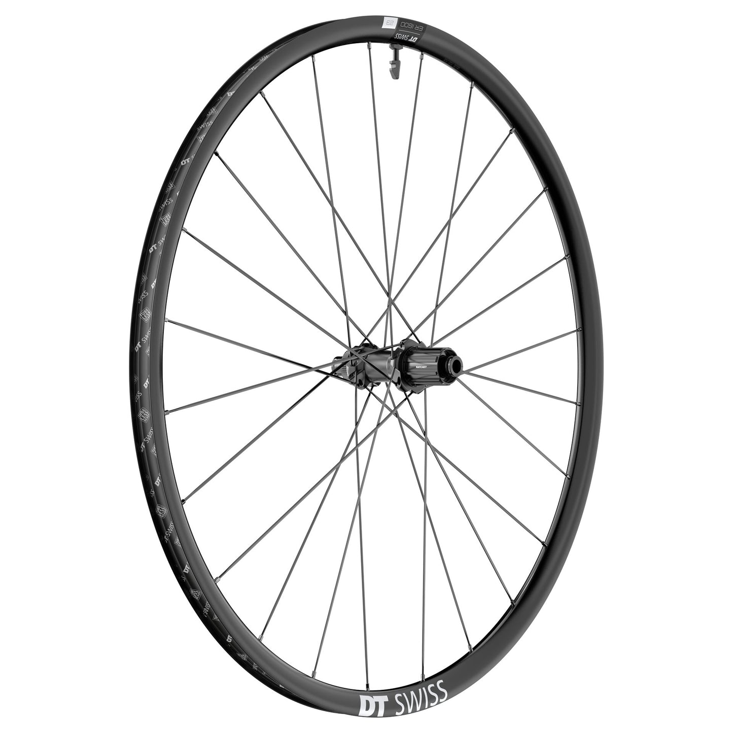 Tylne koło DT SWISS ER 1600 SPLINE 23 przystosowane do jazdy bezdętkowej (centralna blokada)