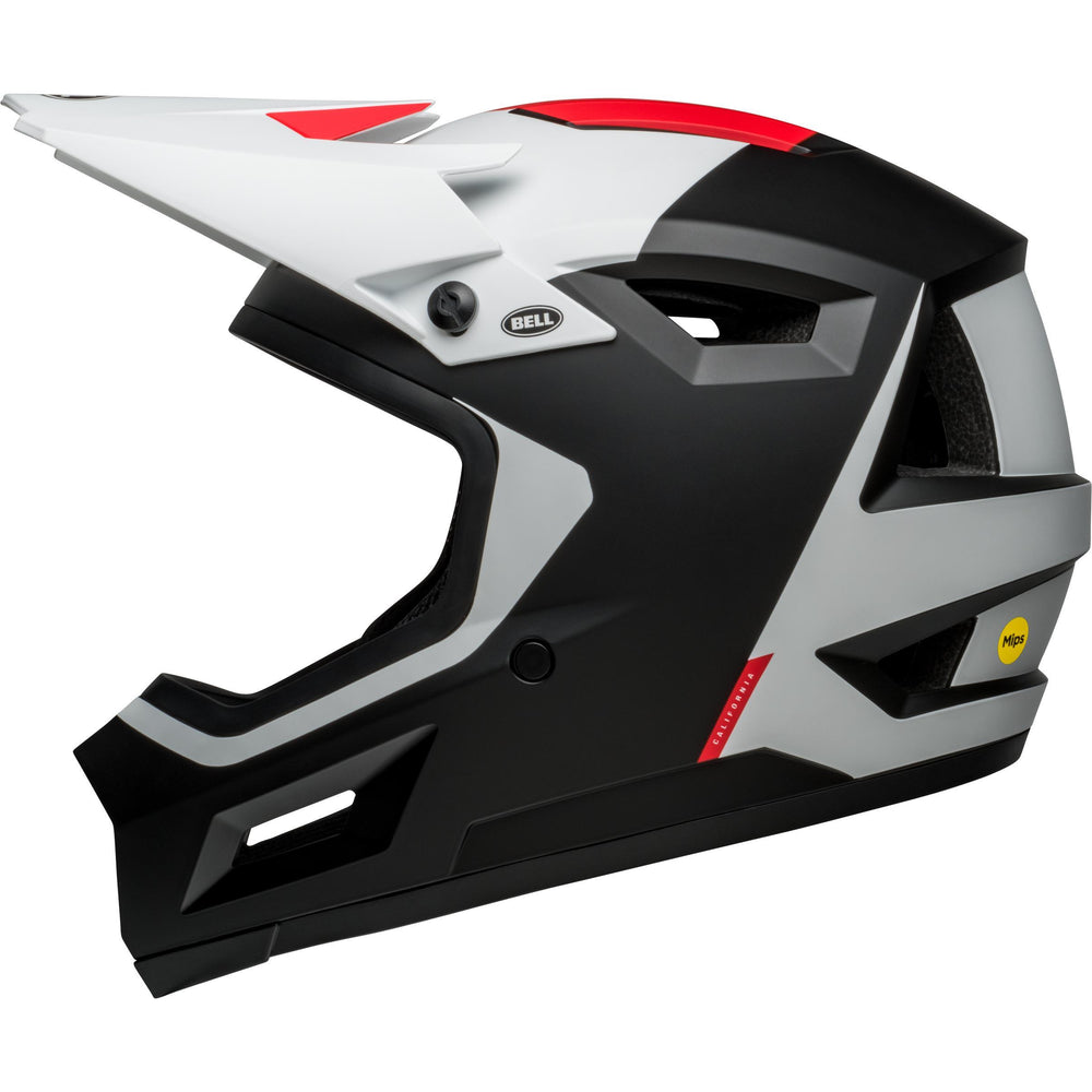 BELL SANCTION 2 DLX MIPS MTB-hjälm Svart/vit