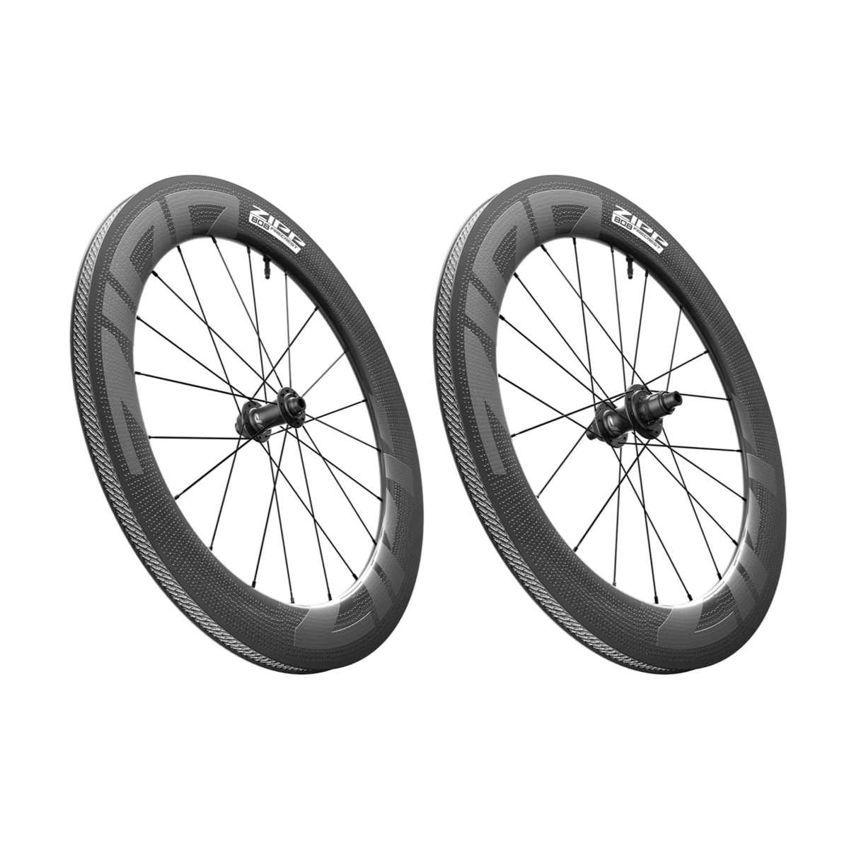Par ZIPP 808 FIRECREST DISC Tubeless Ready-hjul (centerlås)