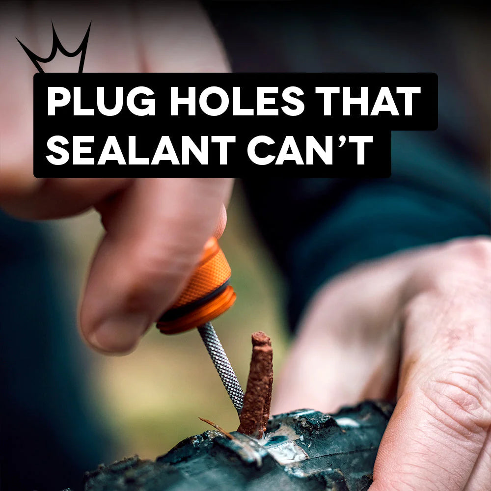 PEATY'S HOLESHOT Tubeless reparationssats Svart