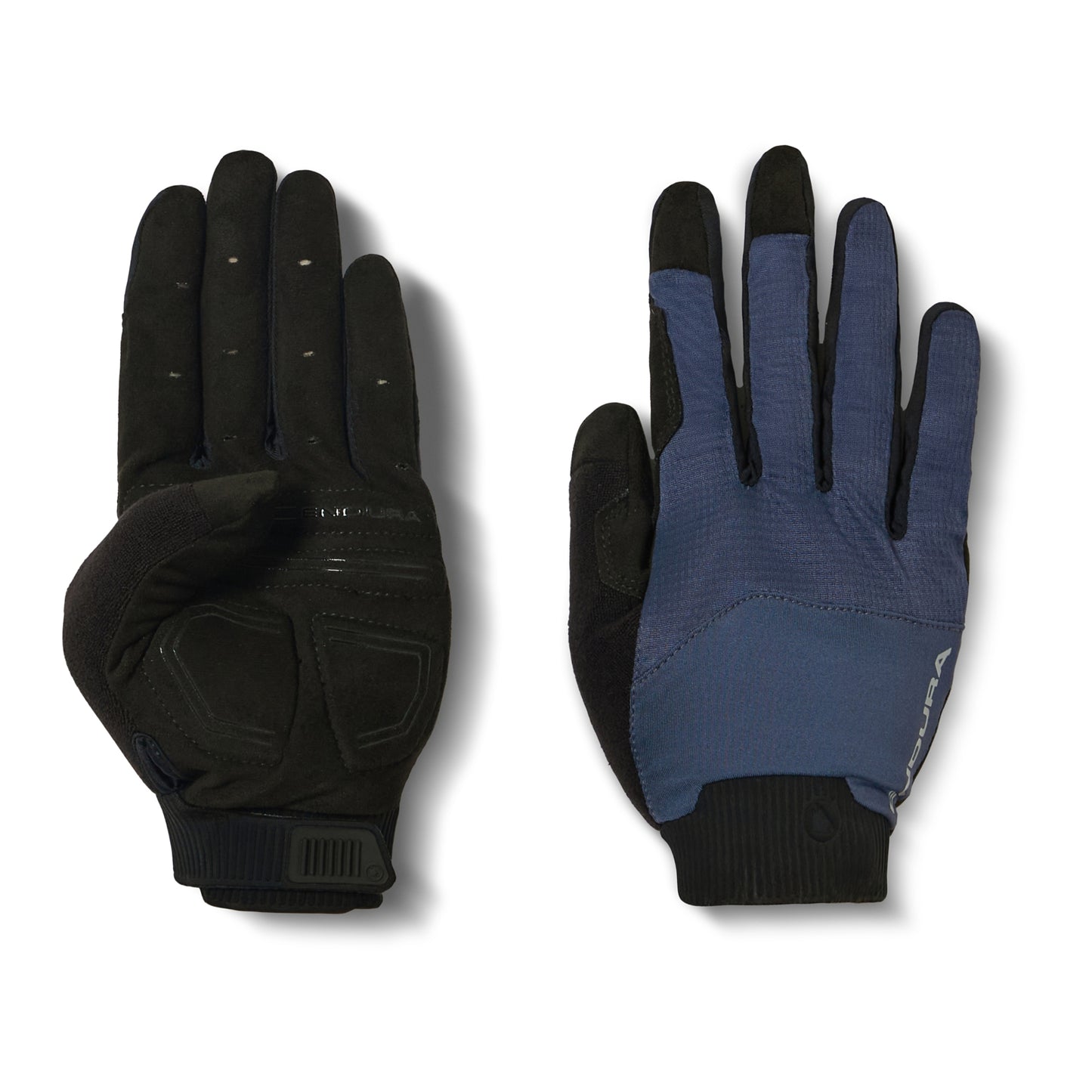 ENDURA LOOP FULL FINGER Carbon-handske grå