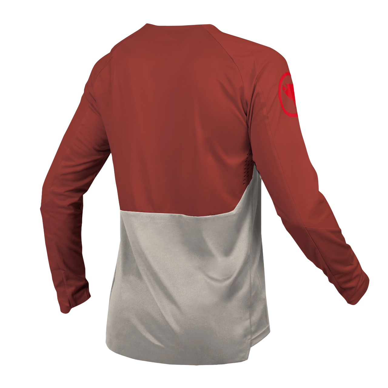 ENDURA MT500 BURNER Dres s dlouhým rukávem červený 2025