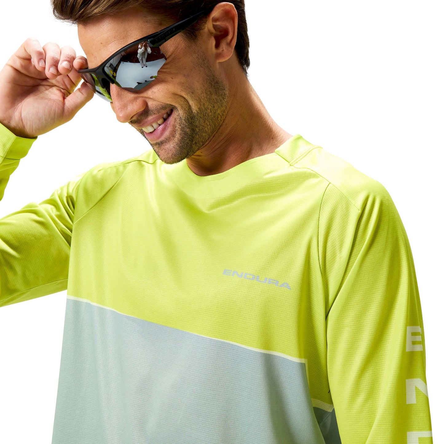 ENDURA CORE PRINTED Dres s dlouhým rukávem Zelená 2025