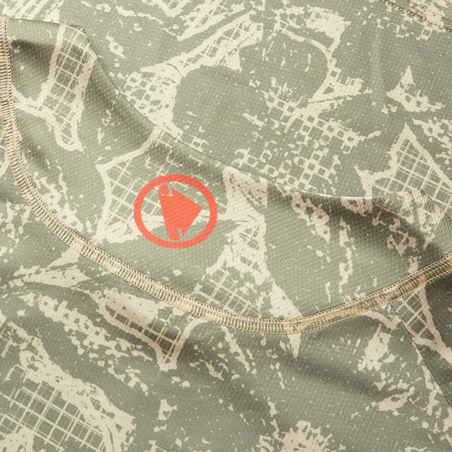 ENDURA LTD PRINTED Langærmet Camo Jersey Khaki 2025