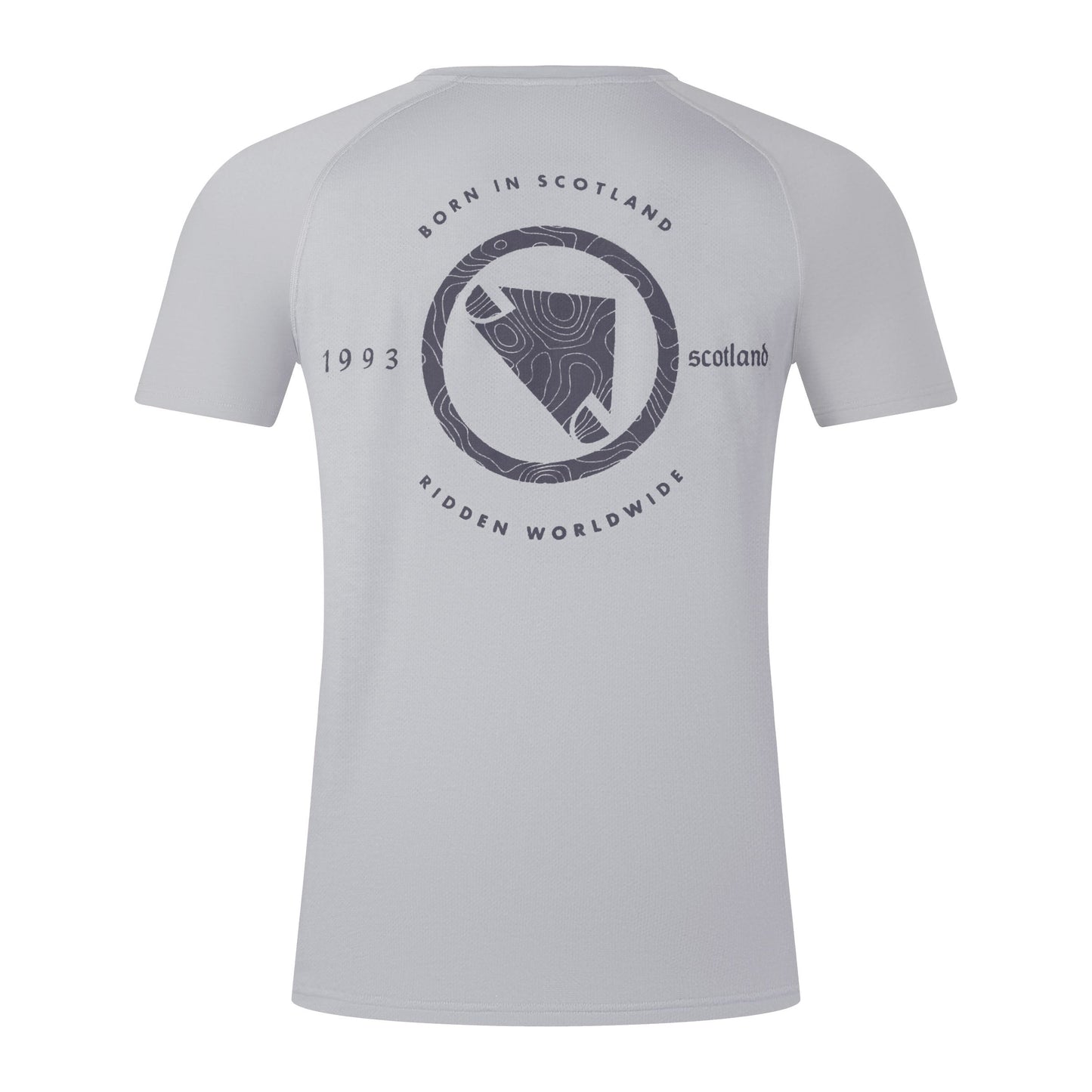 Maillot ENDURA LOOP Manches Courtes Gris 2025