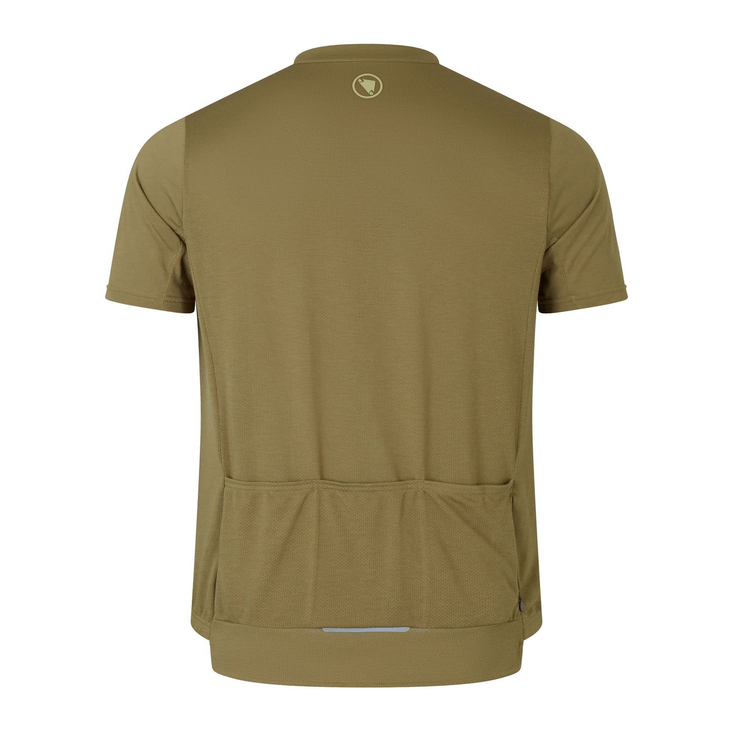 Maillot ENDURA LOOP ZIPPED Manches Courtes Marron 2025