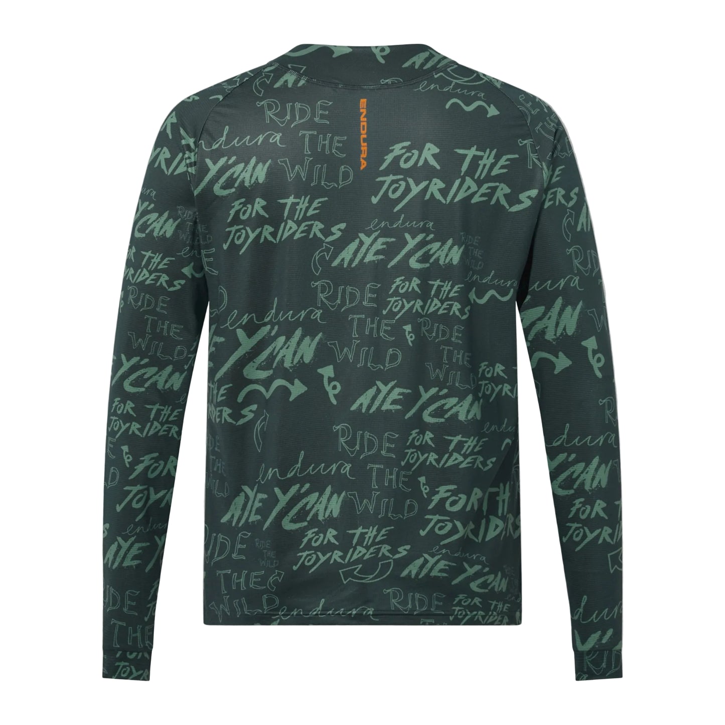 ENDURA SINGLETRACK PRINT Čelenka s dlouhým rukávem Carbon Grey