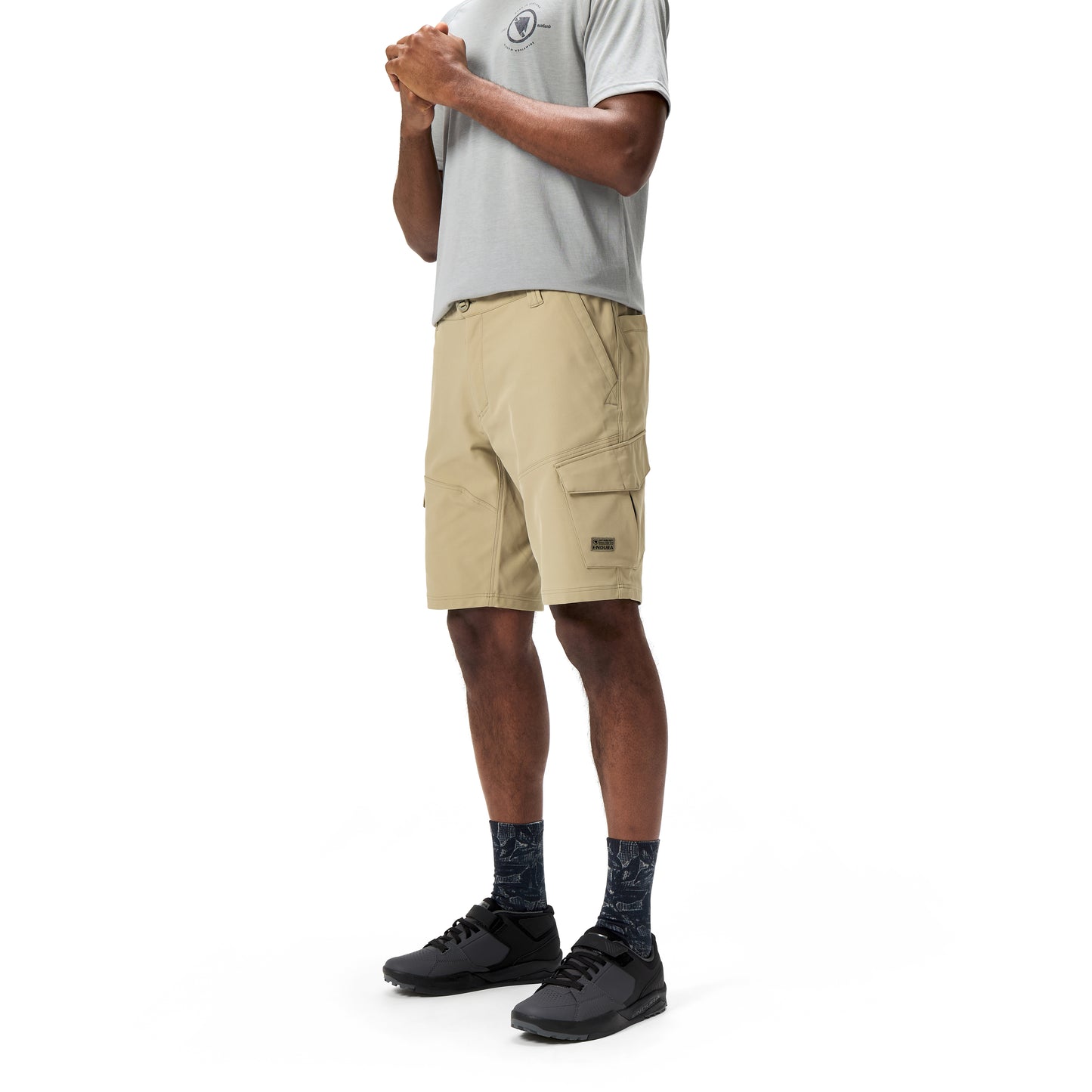 Short ENDURA LOOP CARGO Beige 2025