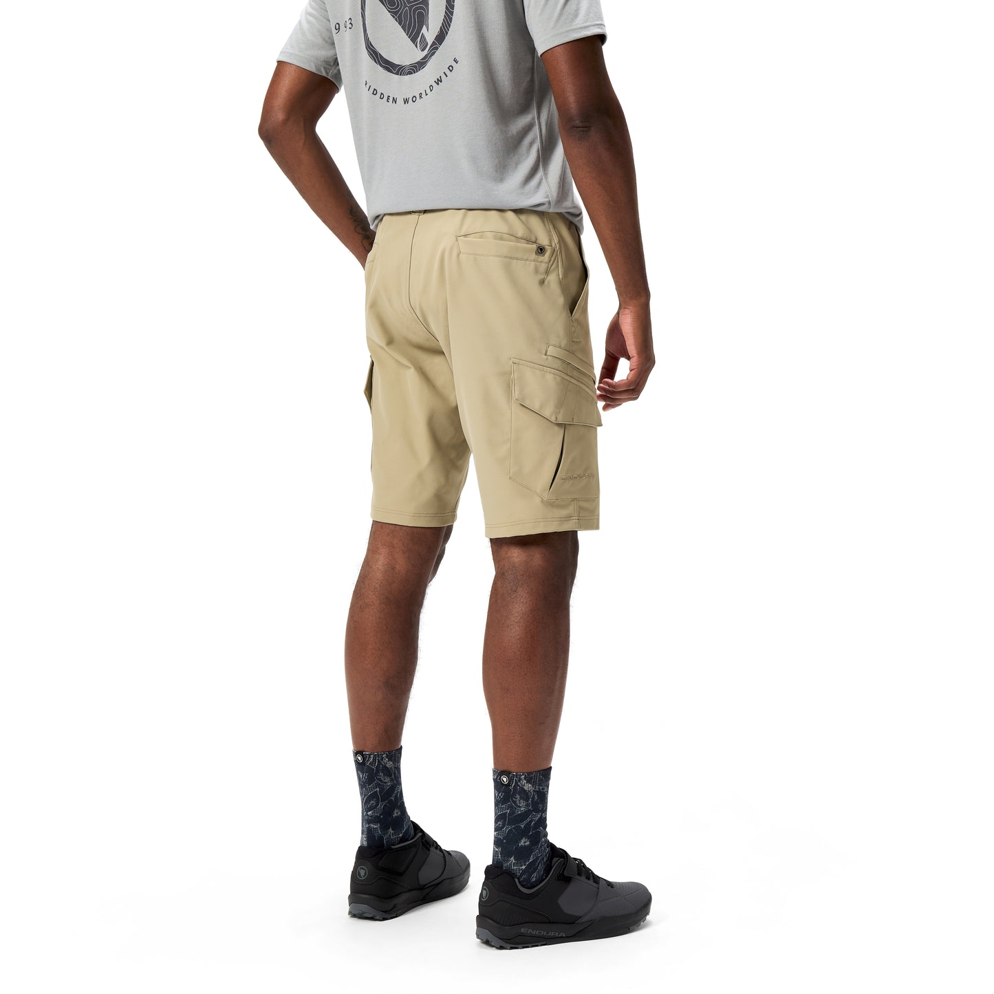 Short ENDURA LOOP CARGO Beige 2025