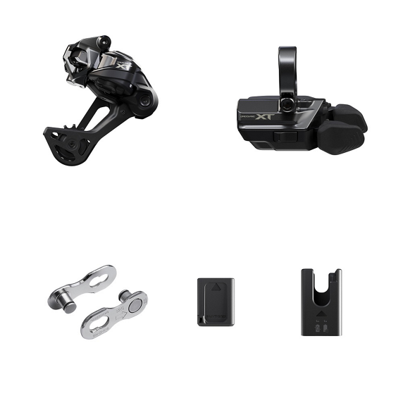 Uppgraderingssats SHIMANO XT Di2 M8250 Trådlös SGS Chape Longue montage Collier