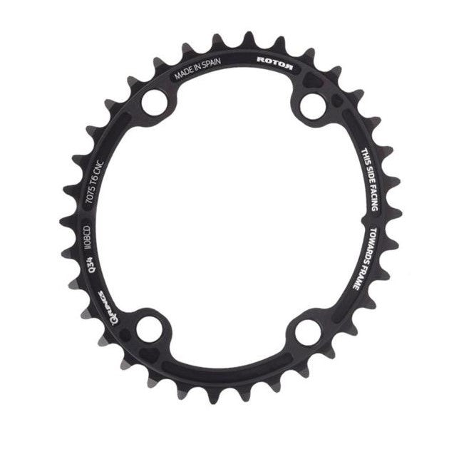 Oval 11V ROTOR Q-RING ALDHU / VEGAST / Shimano R9100 / R8000 110 mm wewnętrzna tarcza mechanizmu korbowego