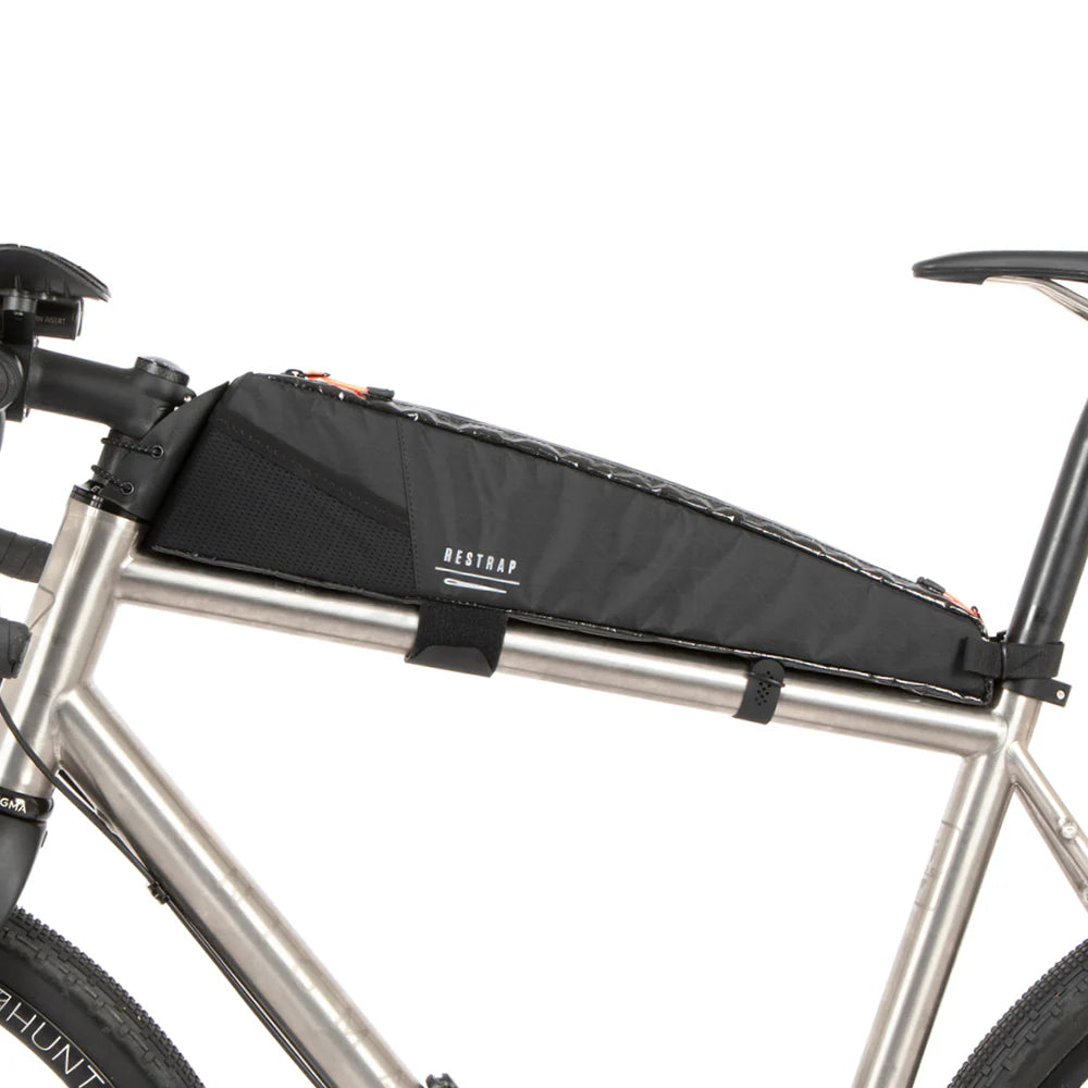 Rammetaske RESTRAP RACE TOP TUBE BAG LONG 2 L Sort