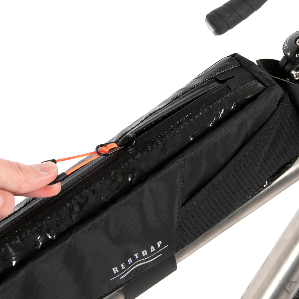 Rammetaske RESTRAP RACE TOP TUBE BAG LONG 2 L Sort