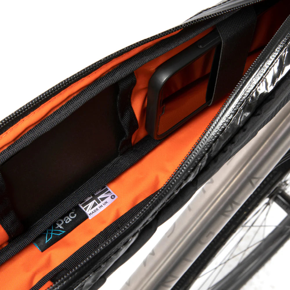 Rammetaske RESTRAP RACE TOP TUBE BAG LONG 2 L Sort