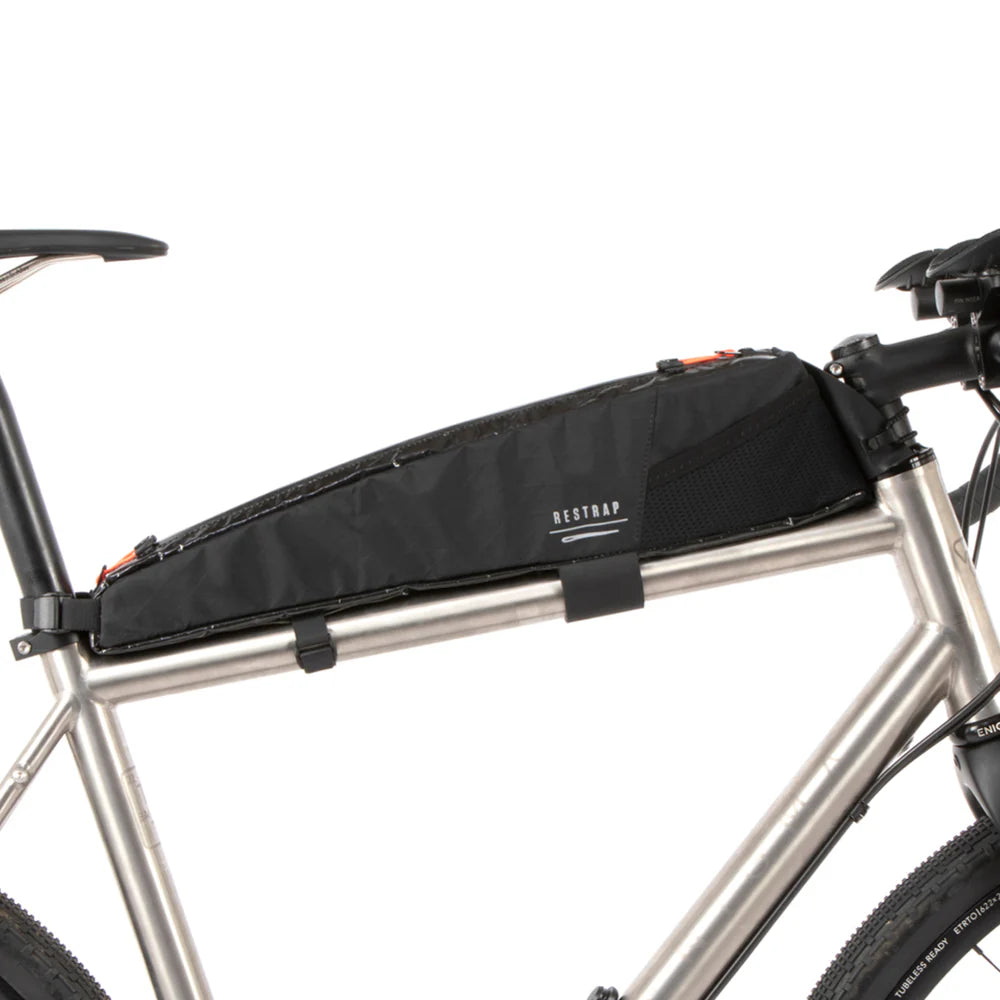 Rammetaske RESTRAP RACE TOP TUBE BAG LONG 2 L Sort