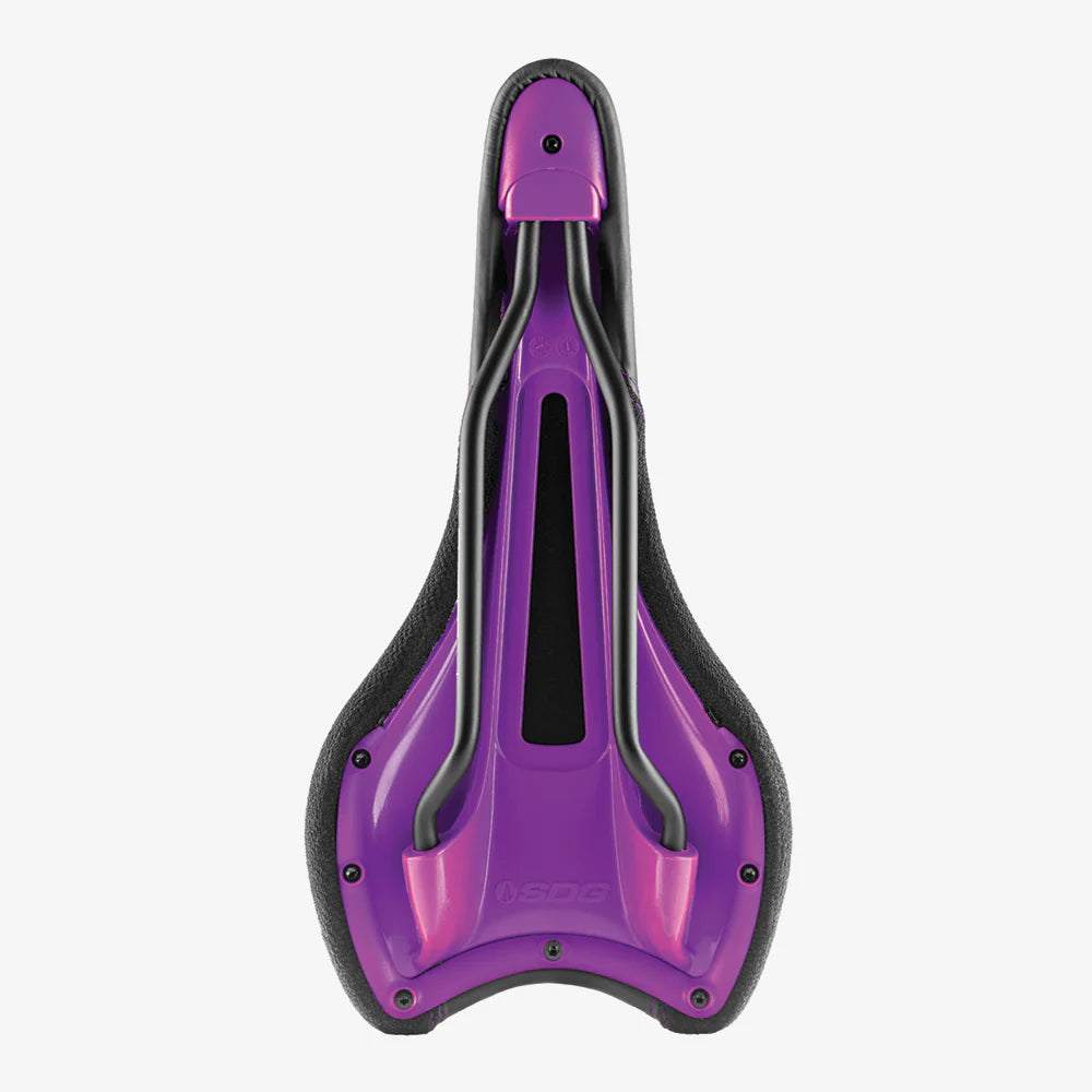 SDG RADAR MTN Rails Cr-Mo Sadel Svart/Lila