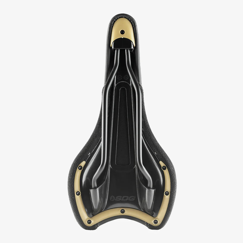 Selle SDG RADAR MTN Rails Titane-Alu Noir/Crème