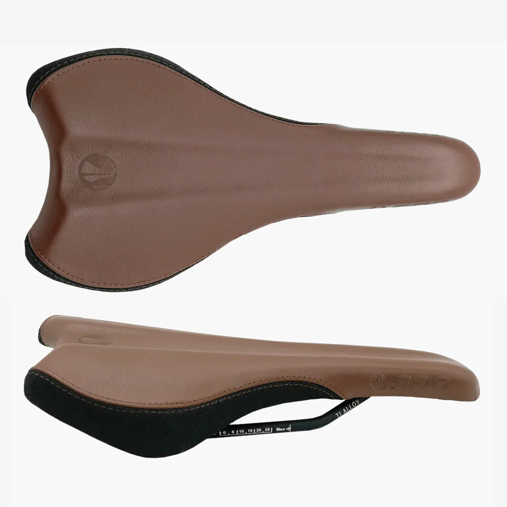 Siodełko SDG RADAR MTN Rails Titanium-Aluminium Brown/Black