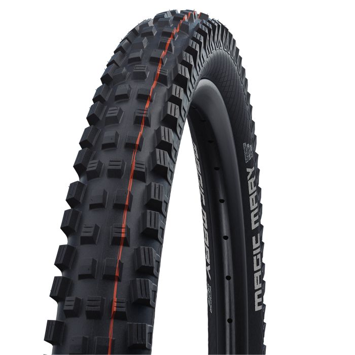 SCHWALBE MAGIC MARY 29x2.40 ADDIX SOFT SUPERGROUND Tubeless Ready Soft Black-dæk