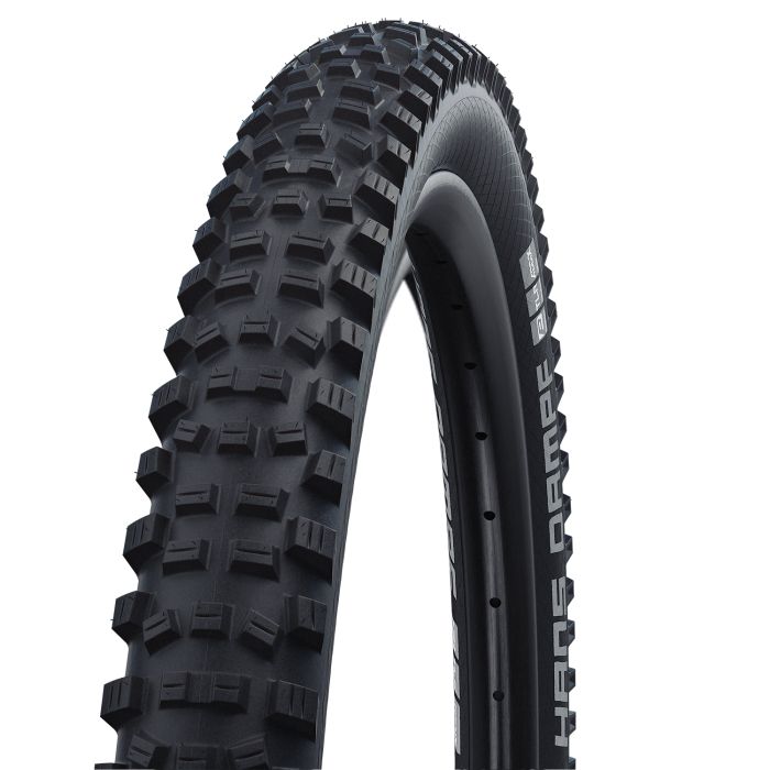SCHWALBE HANS DAMPF 26x2.35 ADDIX Performance Twinskin Tubeless Ready Soft Black-dæk