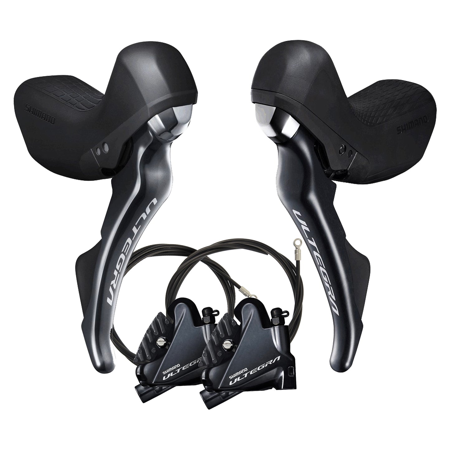 Pár páček a třmenů SHIMANO ULTEGRA R8020 2x11 s plochou montáží bez disků