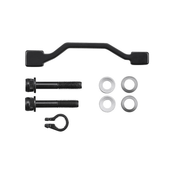 Adapter przedniego/tylnego zacisku PM/PM SHIMANO SM-MA-F220P/PL 220 mm (+17 mm)