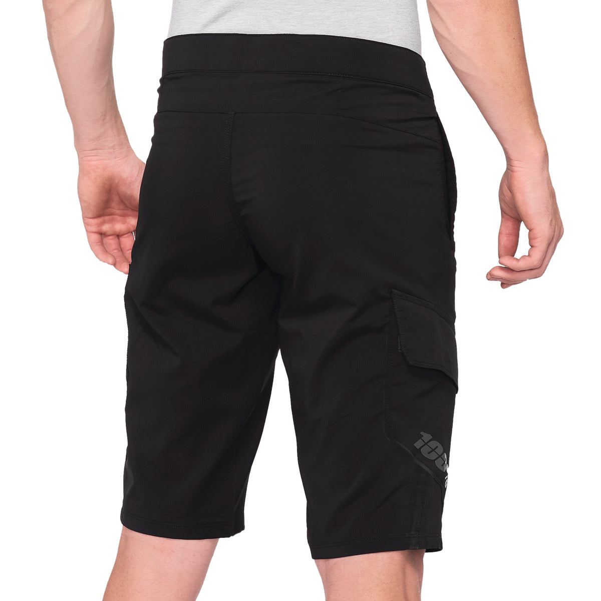 100% RIDECAMP Šortky Black