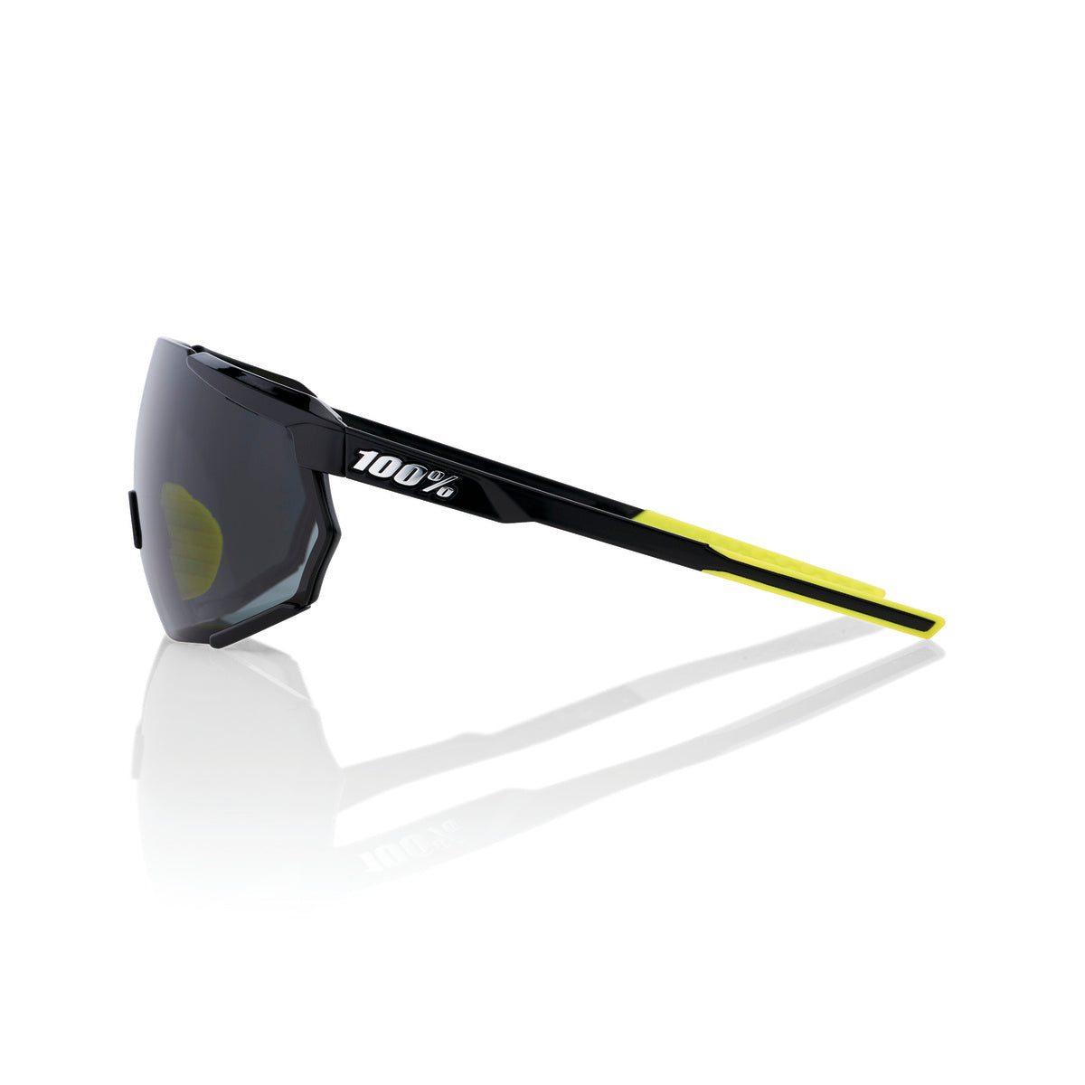 100% RACETRAP 3.0 Glossy Black Smoke Lens beskyttelsesbriller