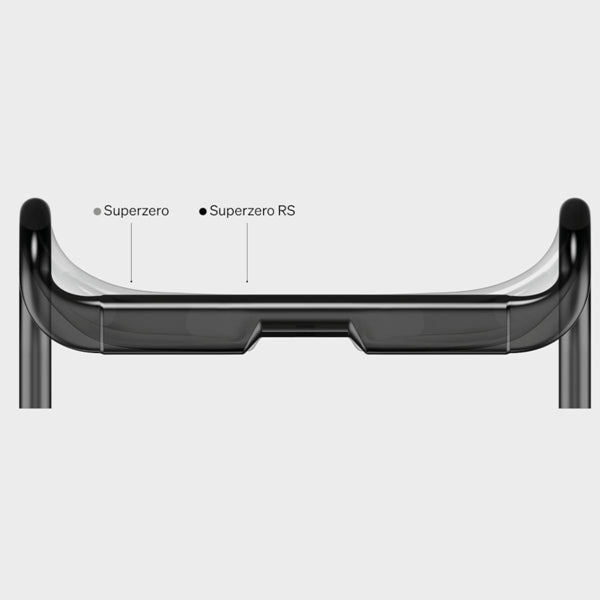 DEDA SUPERZERO CARBON RS POB styrstång med finish