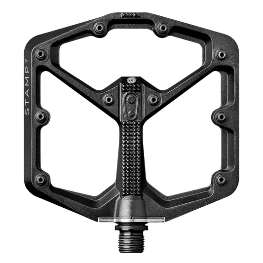 CRANKBROTHERS STAMP 7 Velké ploché pedály černé