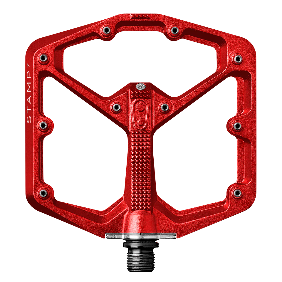 Flatpedaler CRANKBROTHERS STAMP 7 Large Röd