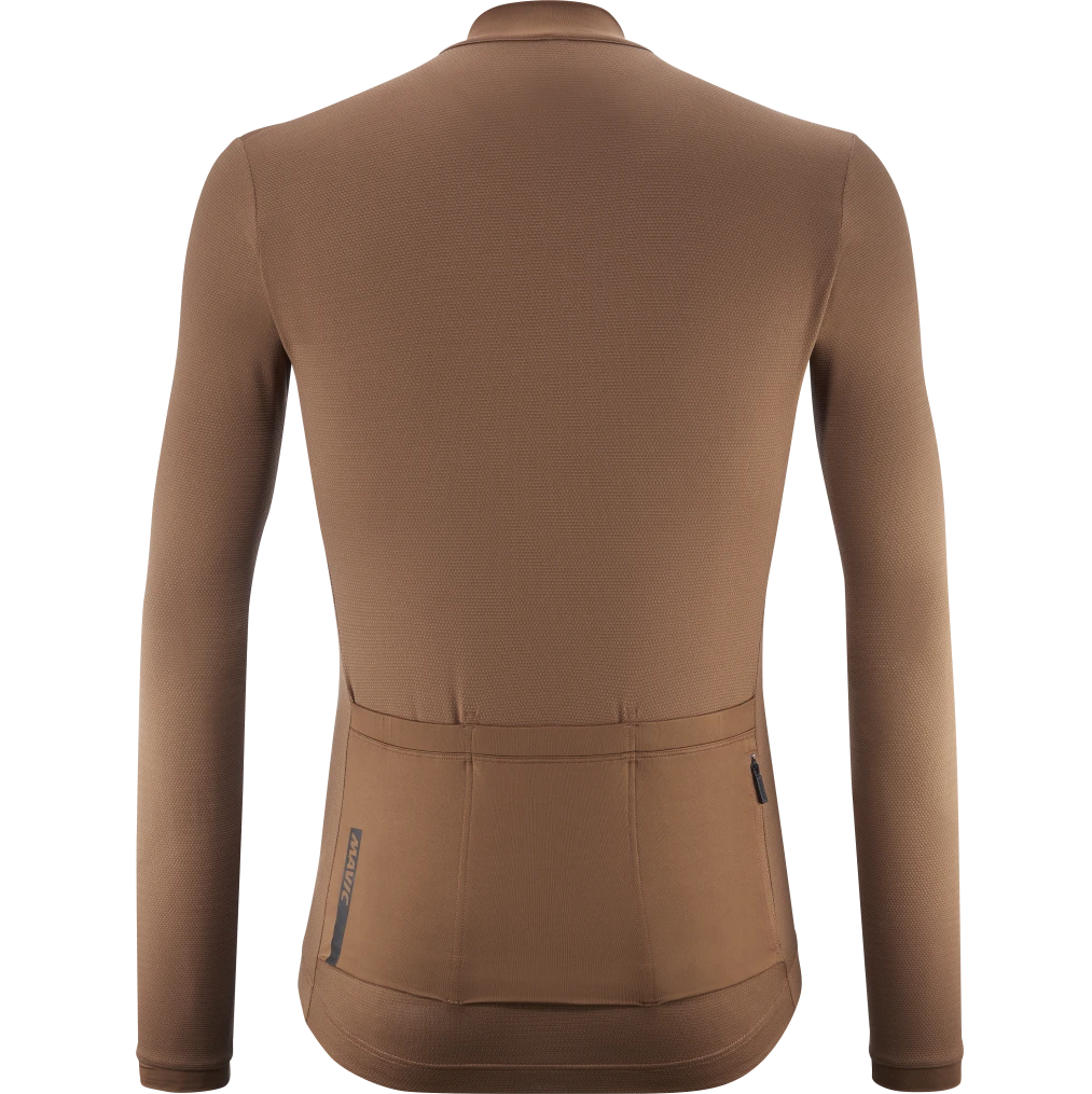Koszulka z długim rękawem MAVIC AKSIUM brązowa
