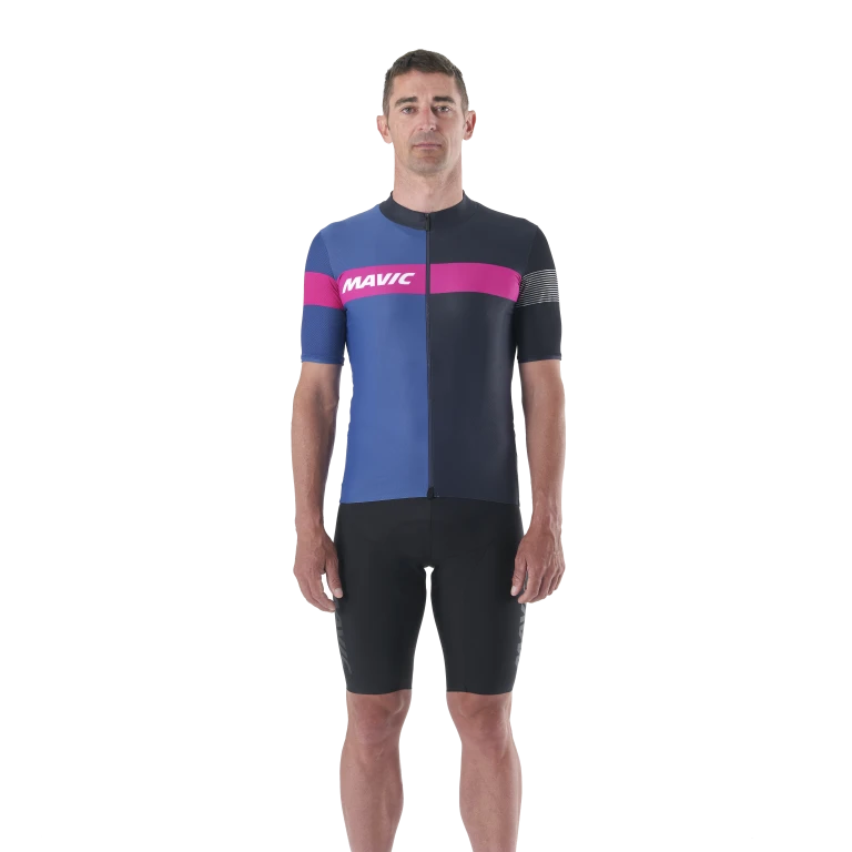 MAVIC KSYRIUM PRO kortærmet trøje blå