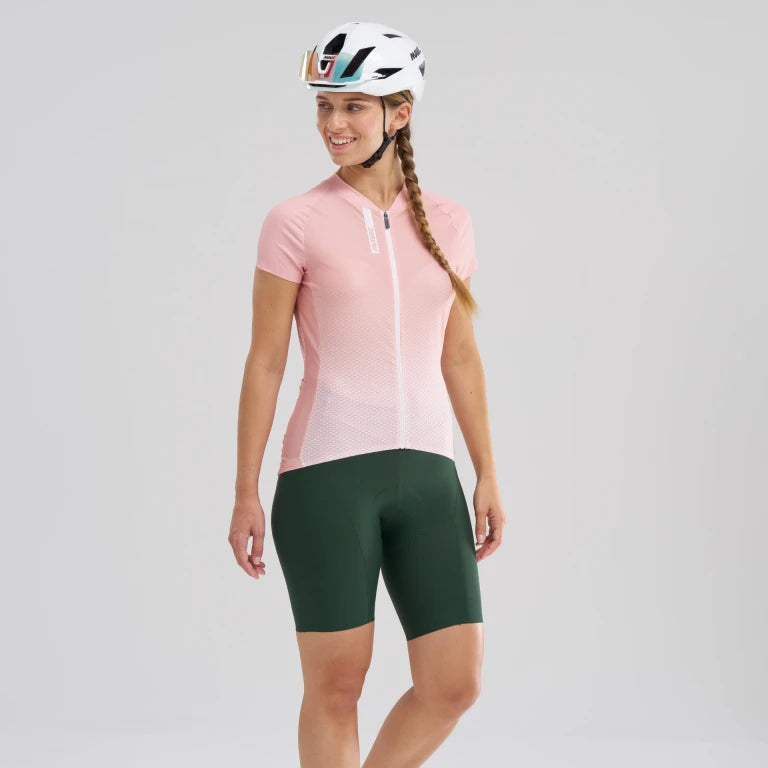 MAVIC AKSIUM Kortärmad Jersey, dam Rosa
