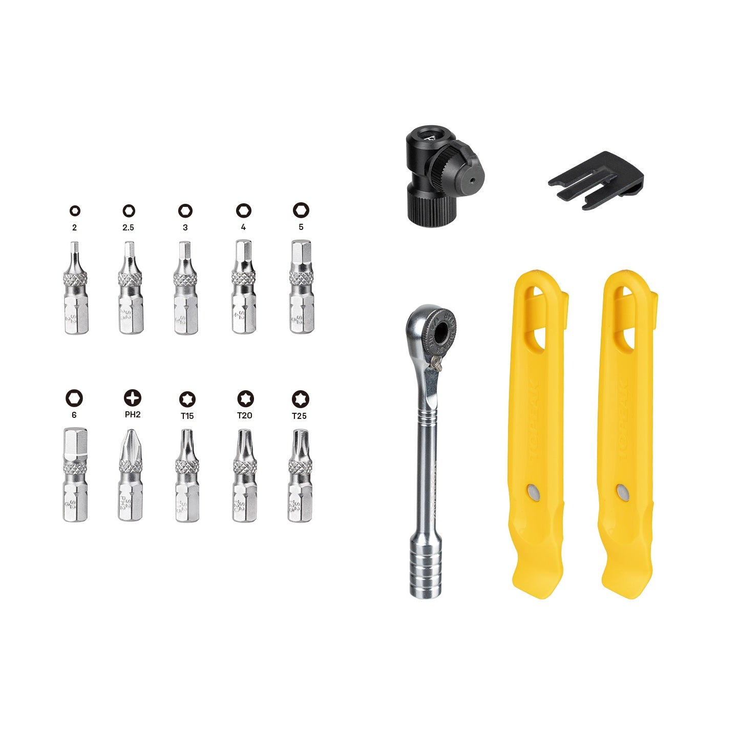 Bidon Porte-Outils TOPEAK ESCAPE TOOLPOD Noir