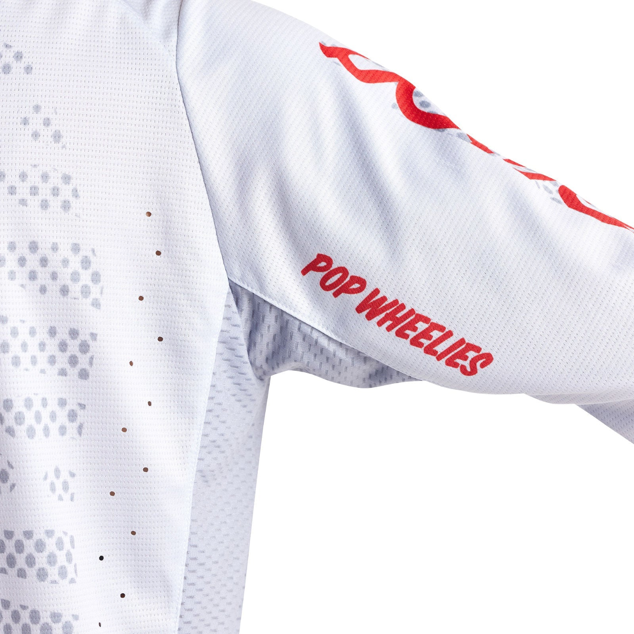 Koszulka z długim rękawem TROY LEE DESIGNS SPRINT SRAM biała