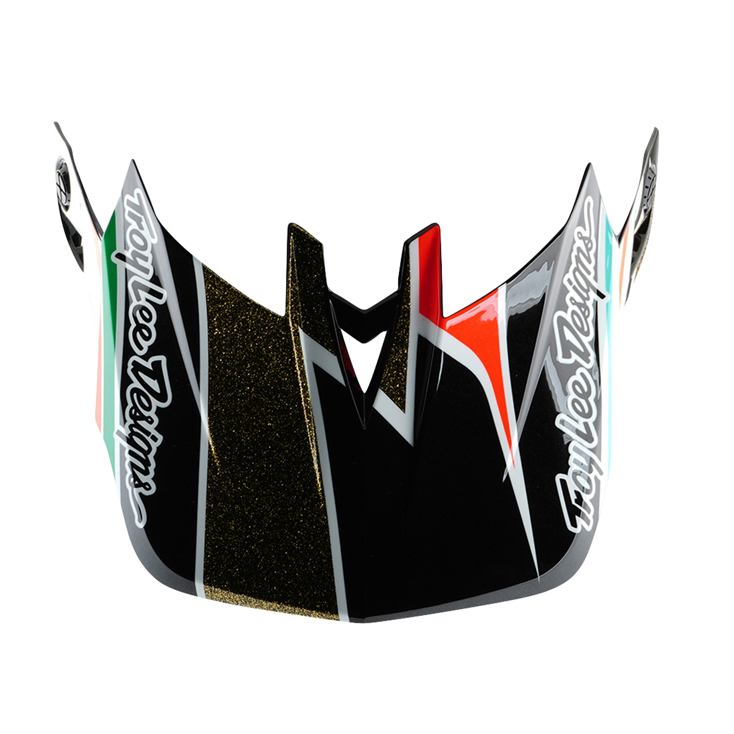 Troy Lee Designs D4 CARBON MIPS FRAMES MTB-hjälm Svart/Guld