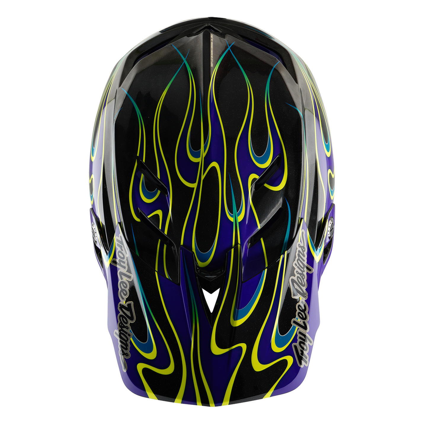 Kask rowerowy Troy Lee Design D4 CARBON MIPS Drip Black/Purple