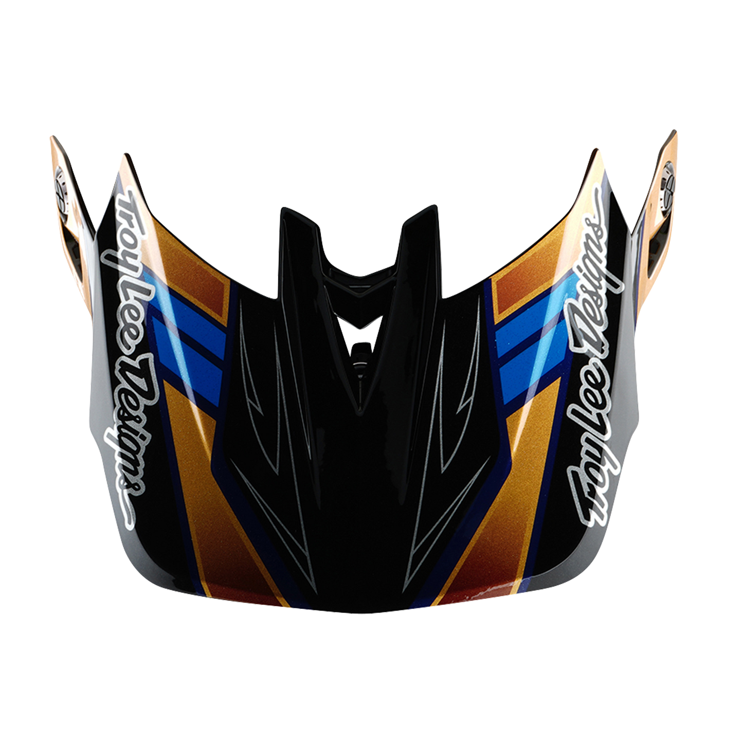 TROY LEE DESIGN D4 COMPOSITE MIPS ROYALTY MTB přilba černá/zlatá